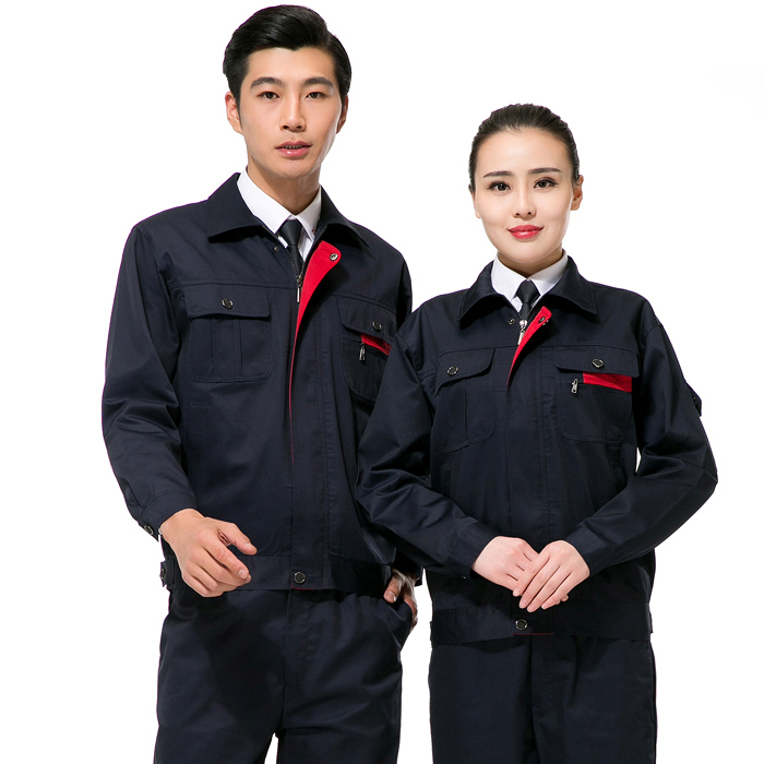 秋冬工作服定做，滌棉面料